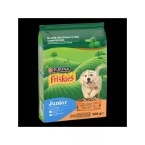   FRISKIES Junior csirkével, zöldségekkel és tejjel száraz eledel kölyökkutyáknak