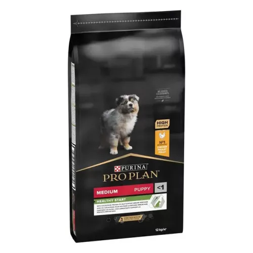 PRO PLAN Medium Puppy Healthy Start csirkében gazdag száraz kölyökkutya eledel 12 kg