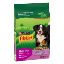   FRISKIES Maxi nagytestű kutyáknak marhával és zöldségekkel száraz eledel felnőtt kutyáknak