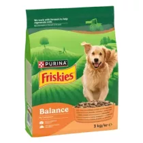   FRISKIES Balance csirkével száraz eledel felnőtt kutyáknak
