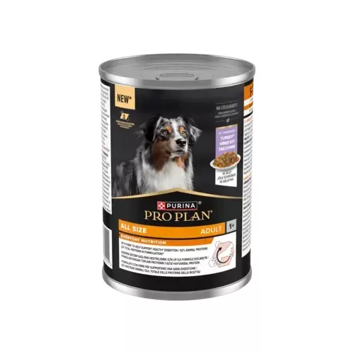 PRO PLAN All size Adult pulykában gazdag nedves kutyaeledel aszpikban