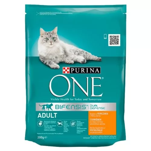 Purina One Indoor Formula pulykában és teljes kiőrlésű gabonákban gazdag száraz macskaeledel 800 g