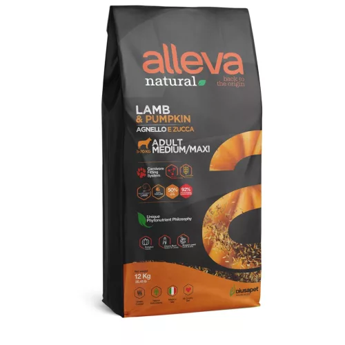 Alleva Natural Lamb & Pumpkin Medium/Maxi 