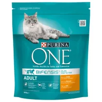   Purina One Adult Cat csirkében és teljes kiőrlésű gabonákban gazdag száraz macskaeledel 6 kg