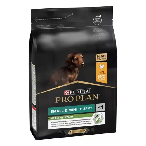 PRO PLAN Small & Mini Puppy Healthy Start csirkében gazdag száraz kölyökkutya eledel 3kg