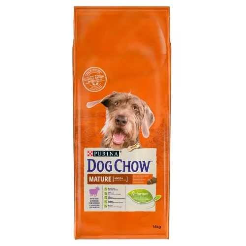 Dog Chow Mature Adult száraz kutyaeledel báránnyal 14 kg