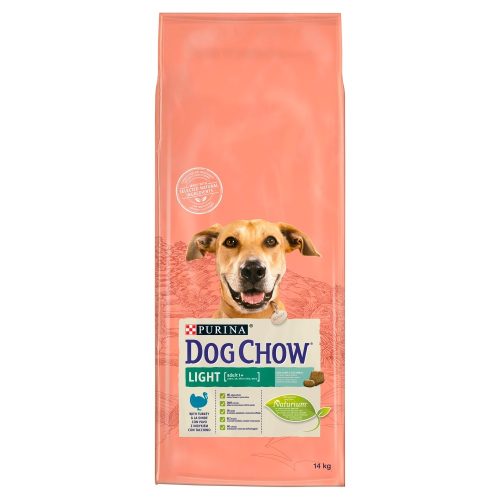 Dog Chow Light száraz kutyaeledel pulykával 14 kg