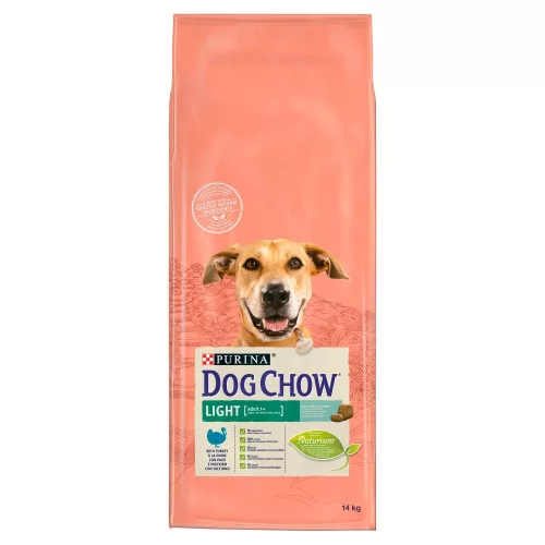 Dog Chow Light száraz kutyaeledel pulykával 14 kg