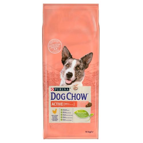 Dog Chow Active száraz kutyaeledel csirkével 14 kg