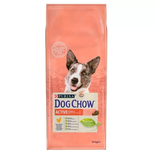 Dog Chow Active száraz kutyaeledel csirkével 14 kg