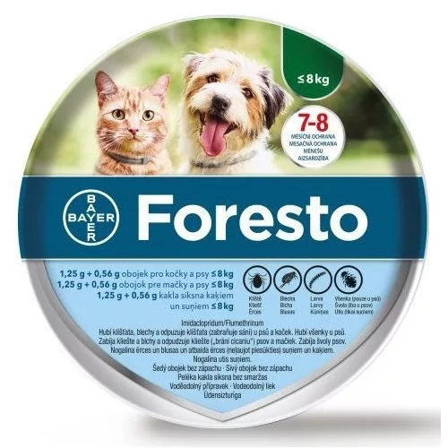 Foresto® nyakörv - 38cm (8kg-ig)