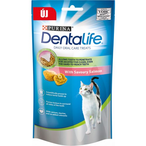 Dentalife fogápoló macskáknak, halas, 40 gr