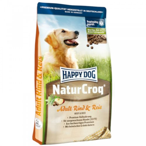 Happy Dog Natur-Croq Marha & Rizs 15kg